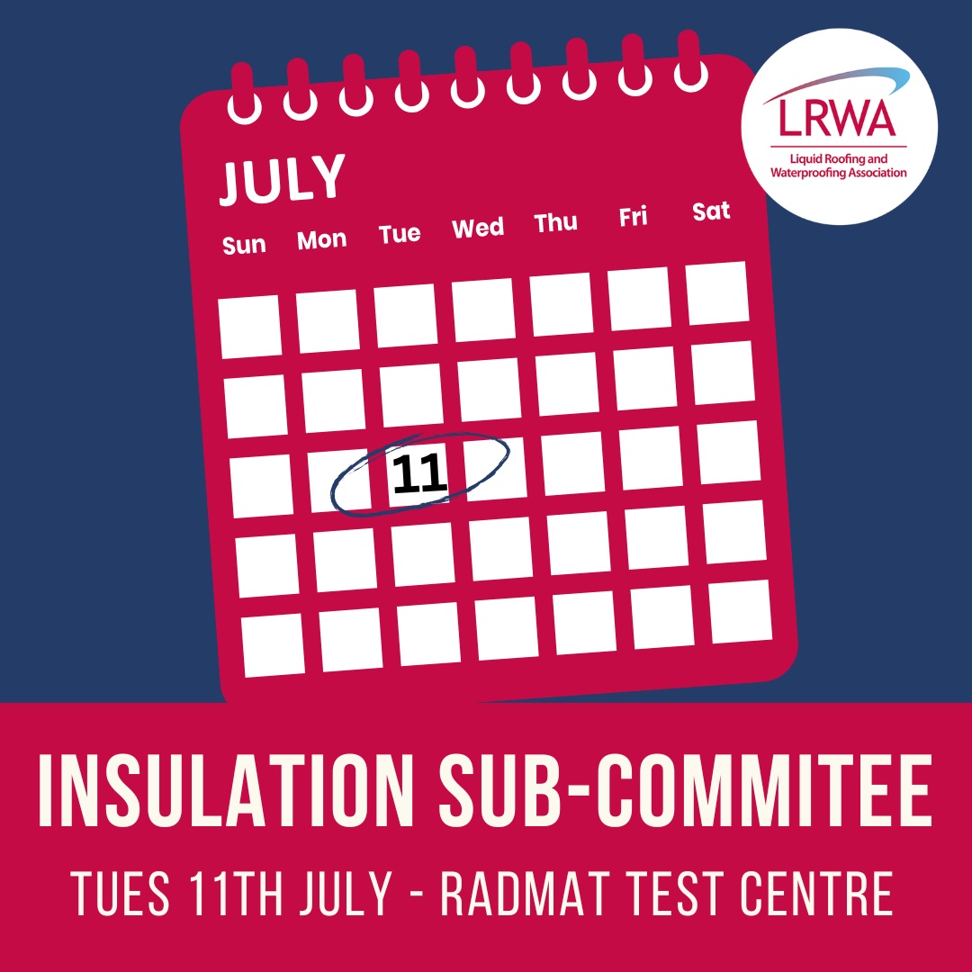 🚨 ADVANCE NOTICE - INSULATION SUB-COMMITTEE MEETING 🚨 🗓️ Tuesday 11th July 2023 📍 @RadmatOfficial Test Centre - Kestrel Way, Dawley Park, Hayes, UB3 1HJ To book your place and receive the agenda, please email marketing@lrwa.org.uk #meeting #insulation #roofing #waterproofing