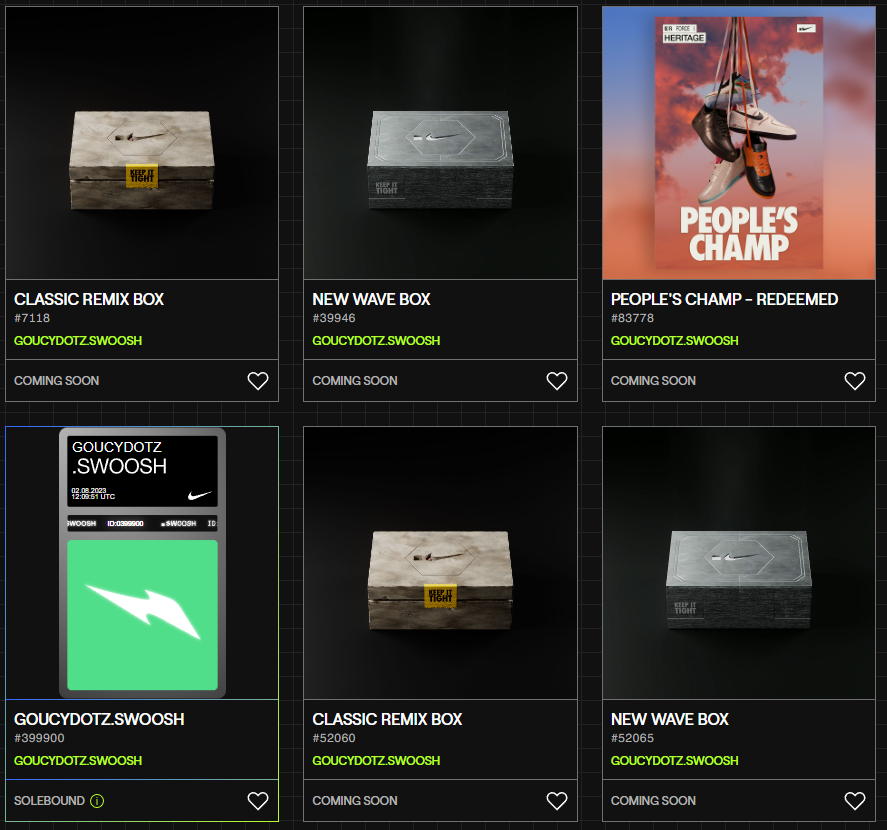 New Wave x 2
Classic Remix x 2
<a href="/dotSWOOSH/">.SWOOSH</a>