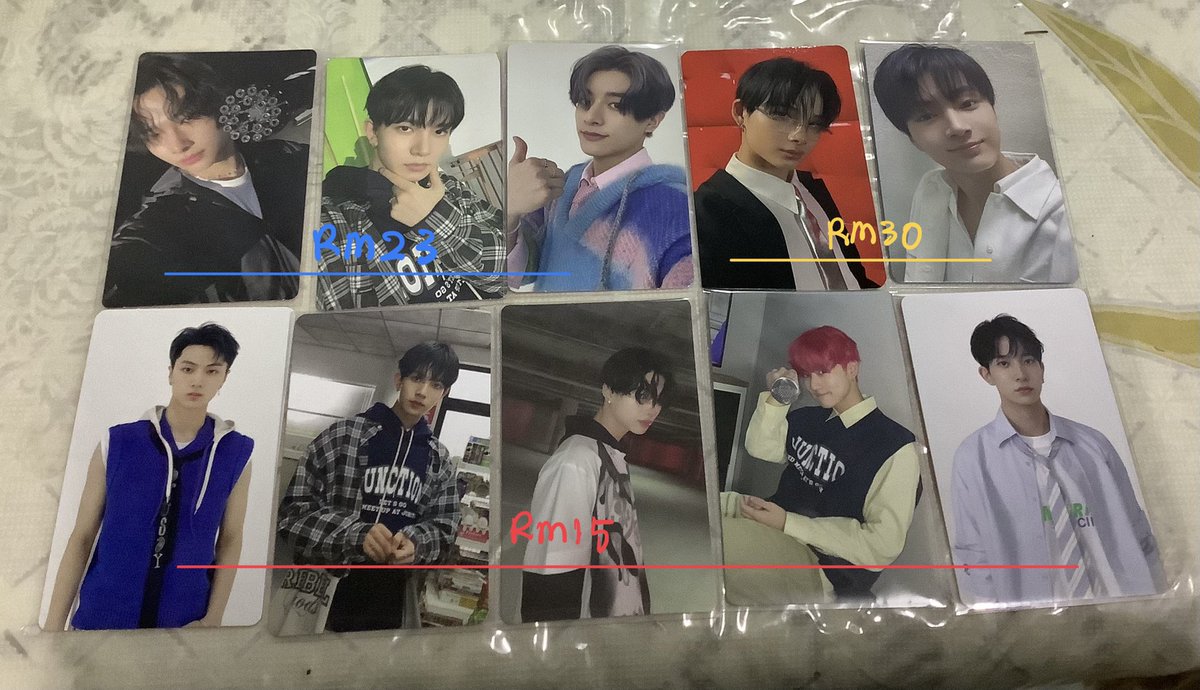 WTS ENHYPEN PC

💰 RM204 

> Take All ONLY
> NO FUSSY BUYERS
> OPEN SHARING ✅
> POSTAGE RM8.5 WM/EM (flexi) 

#pasarenhypen #pasarenhypenmy