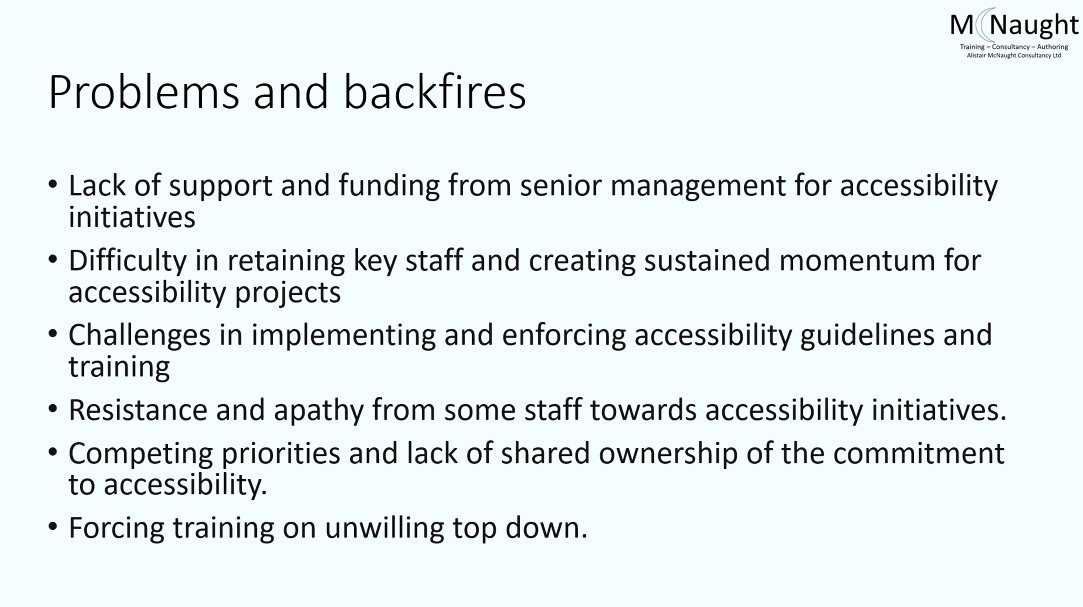 what backfires? #inclusivity