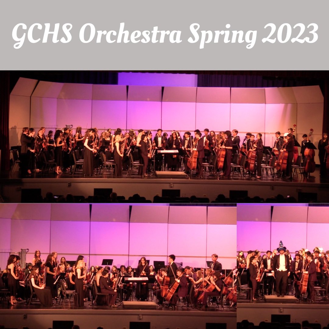 Mr. Albani (@mr_albani) on Twitter photo Beyond proud of the GCHS String Orchestra and Symphony Orchestra for last night! What an incredible performance!! A special congratulations to our seniors! We will miss you terribly next year. Beyond proud of the GCHS String Orchestra and Symphony Orchestra for last night! What an incredible performance!! A special congratulations to our seniors! We will miss you terribly next year.