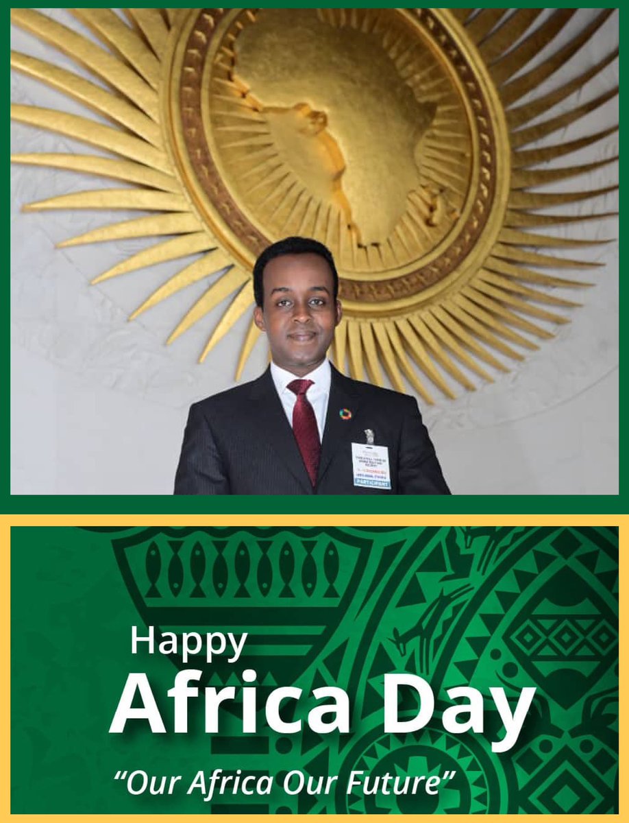 FathiBashe's tweet photo. A happy #AfricaDay to all in Horn of Africa and across our continent.
Let's continue to work towards a united, peaceful, and prosperous Africa- #WorkingTogether, we are #AlwaysStronger!
#Agenda2063 https://t.co/ksz8jDqwYc