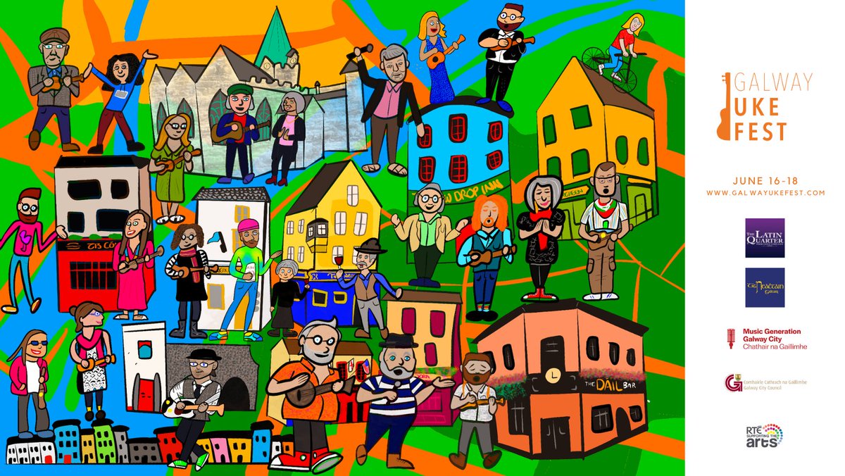 Uke better believe it - it's almost that wonderful time of year again!

See

🎤 galwayukefest.com

for info, tickets and more.