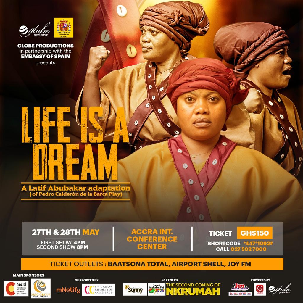 You can get your ticket at Joyfm 
#LifeIsADreamPlay
