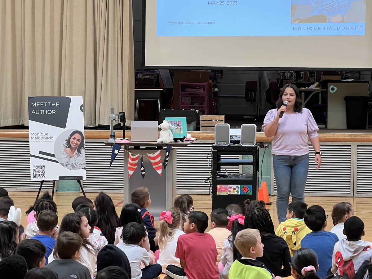 sd925wps's tweet photo. Author Monique Maldonado visited WPS and taught us about the writing process for her book The Looking List! https://t.co/eGiW6lQnpk