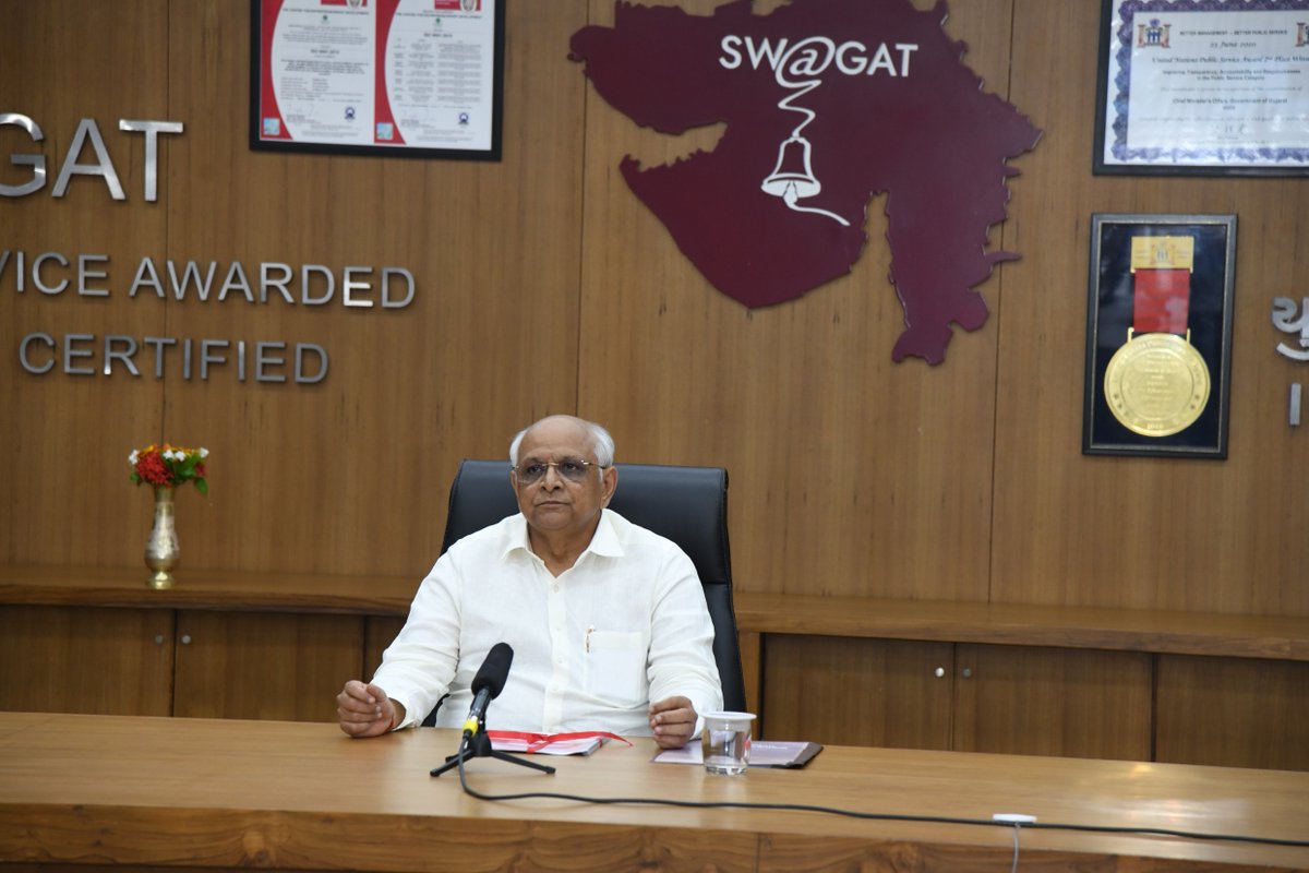 CMO Gujarat tweet media