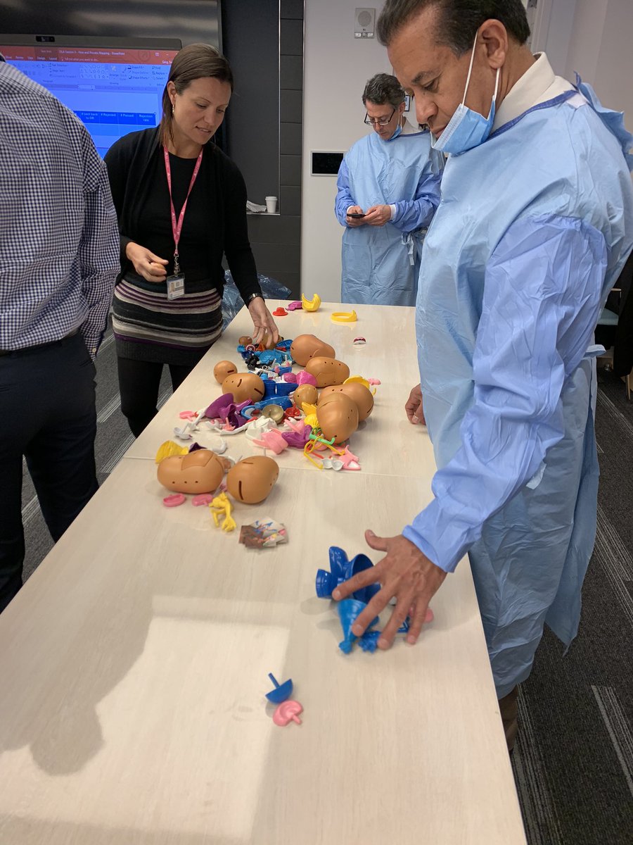 MSDowtownRAD's tweet image. Yesterday radiology directors from across the health system attended the Operational Leadership Academy. Lots of fun “operating” learning about #processmapping and #qualityimprovement No potatoes were harmed in the process! @RofskyMD @MountSinaiNYC @MountSinaiDMIR @mswradiology
