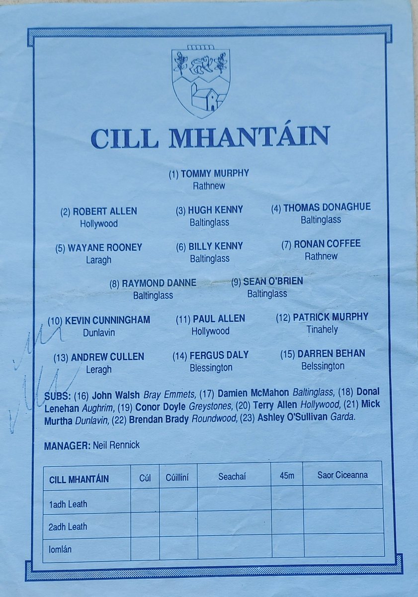 Dublin GAA Programme Collector tweet media