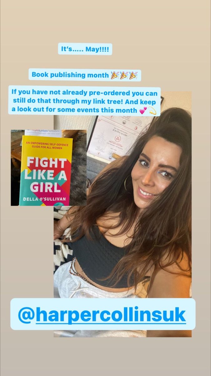 bedehouse's tweet photo. YESTERDAY ON BBC BREAKFAST, LAUNCHED TODAY 'FIGHT LIKE A GIRL, AN EMPOWERING SELF-DEFENCE GUIDE FOR ALL WOMEN'. @SDELLA108, NEW BOOK!

Proceeds from Fight workshops will go to supporting @BedeStarfish’s work.

Interested? Please sign up to attend: https://t.co/Mn8StL1NWD https://t.co/JbeOtacbOD