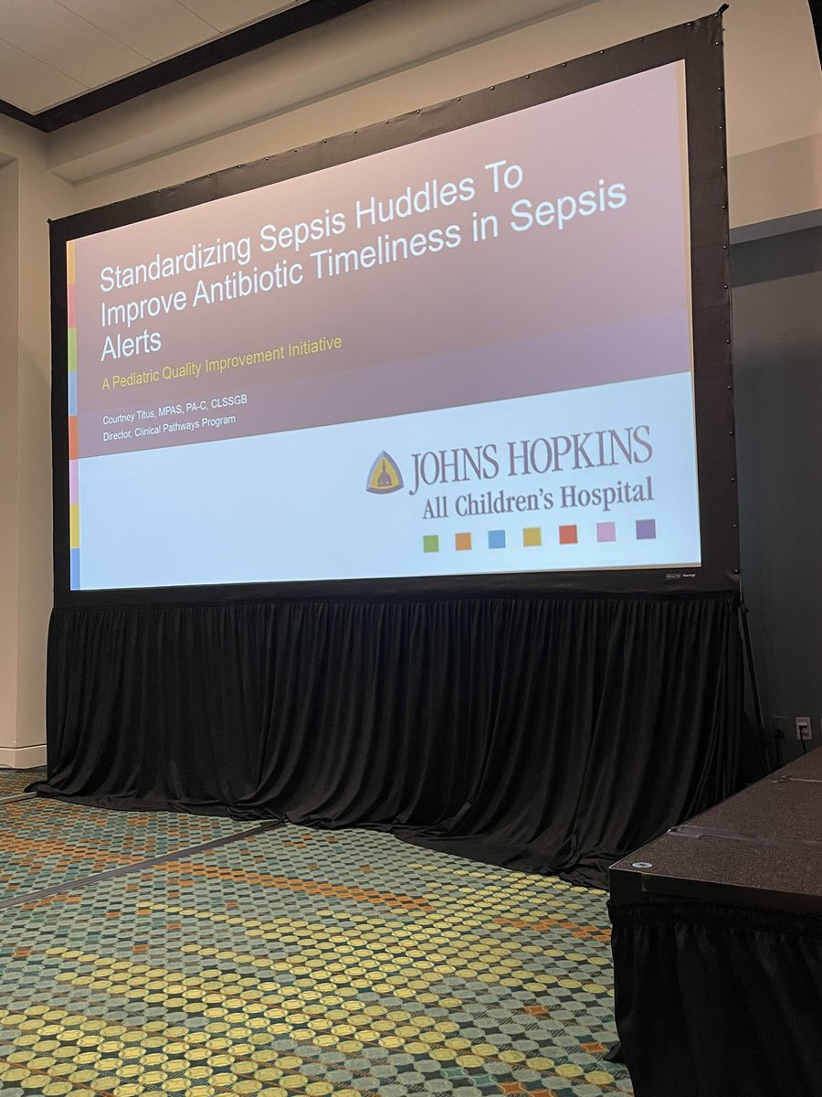 empoweredpas's tweet photo. Thanks for having me @AAPAorg ! I enjoyed presenting our QI work on "Standardizing Sepsis Huddles To Improve Antibiotic Timeliness" and  also talk about "Emergency Management of Pediatric Sepsis" over the past few days! #aapa2023 https://t.co/vBtrGSWArP