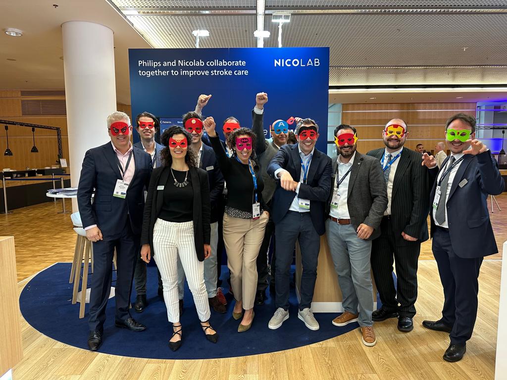 Nicolab (@nicolab_ai) on Twitter photo Optimize your stroke network at #ESOC2023, booth C1!
Join us to revolutionize #strokecare with #StrokeViewer. Step into our world, become a #stroke care hero and make a lasting impact.
Share your picture, and transform stroke care. #Nicolab #triaging #communication #collaboration Optimize your stroke network at #ESOC2023, booth C1!
Join us to revolutionize #strokecare with #StrokeViewer. Step into our world, become a #stroke care hero and make a lasting impact.
Share your picture, and transform stroke care. #Nicolab #triaging #communication #collaboration