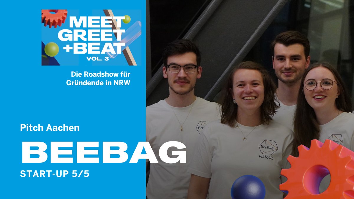 GruendenNRW's tweet image. #BeeBag aus Aachen stellen Bienenwachstüten mittels #Upcycling in sozialen Werkstätten her. Wie genau, erfahrt ihr am 26. Mai in Aachen, wenn das Team vor unserer Jury pitcht. Mehr Infos gibt’s hier: bit.ly/3AsIuw2