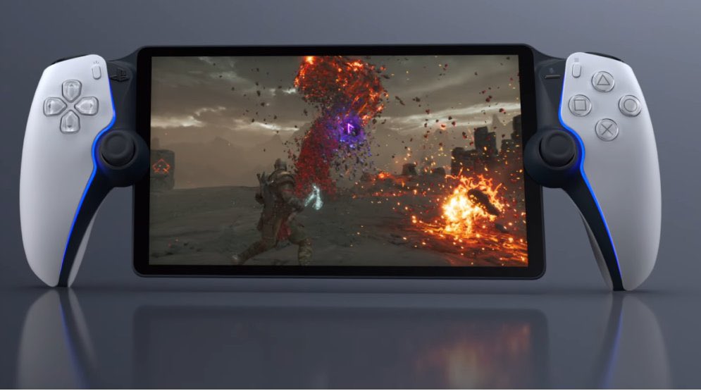 MakgSnake's tweet image. Whatever happened to the design team at PlayStation… 

From PS VITA to this hideous alien creature… 😂 (The laziest design I’ve ever seen) 

Hate being negative but gamers need to speak up when shit like this happens. #QLite #PS5 #StreamingDevice