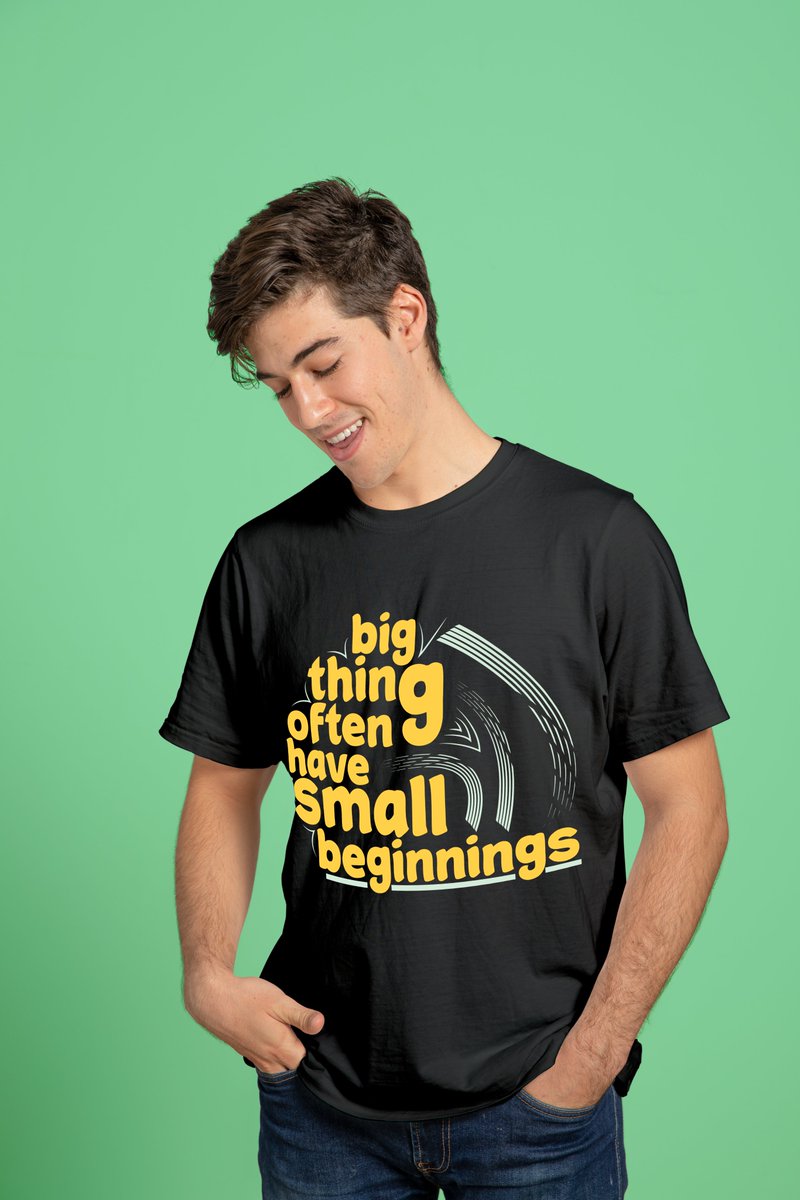 GauravS81289293's tweet photo. Big thing often have #small_beginnings
#big_thing #greatest #best #small_business #beginner #beginning #start #begin #future #often #professional #typography #yellow #entrepreneur #beginners #teepublic #tshirt #tshirtdesign
Visit my store to buy one.
https://t.co/67nwfZZa52 https://t.co/VsQQWcgQpL