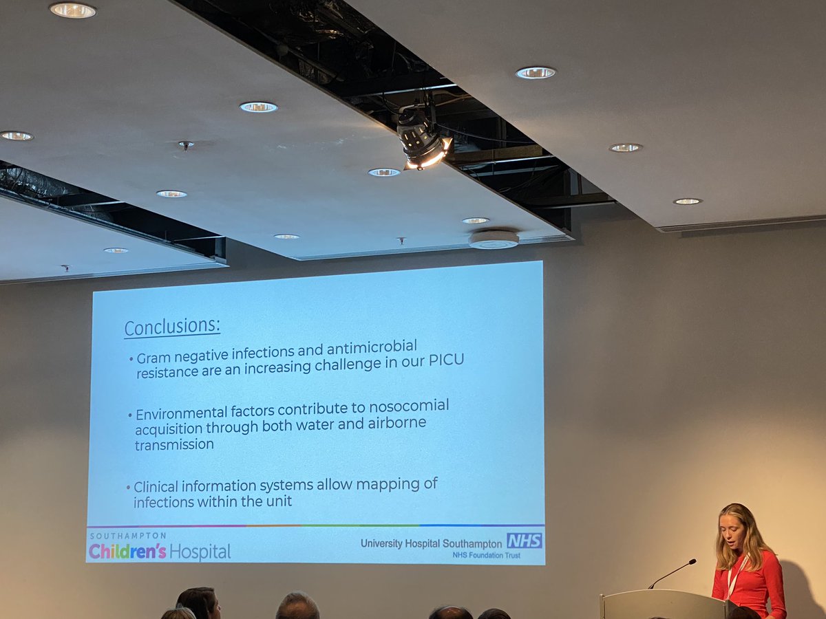 GenSouthgate's tweet photo. Final day at the holiday armadillo for #RCPCH23. Great to see Simone Paulson presenting her work this morning, on gram negative infection and heat-mapping nosocomial acquisition in #PICU @doctorsanjay @MJGriksaitis
#rcpchstrike https://t.co/6rIj1cDICq