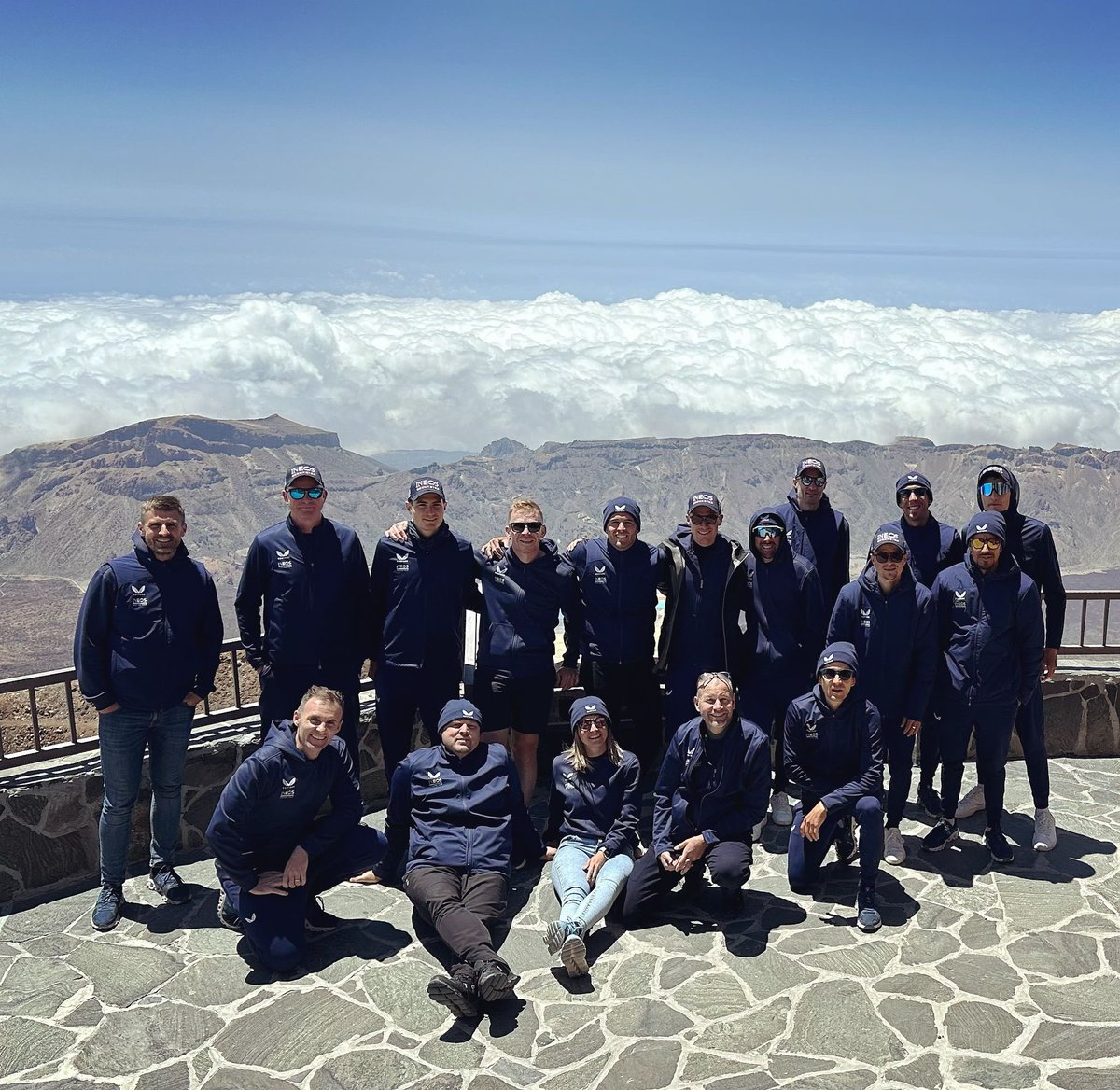 Good vibes, great rides! The Ineos Grenadiers - not just a team, but a family, getting stronger at Teide. #ineosgrenadiers #TeideCamp