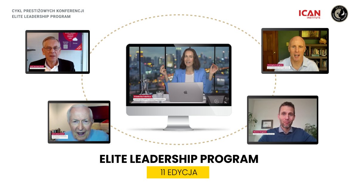 ICAN_Institute_'s tweet image. 📢 Zakończyliśmy kolejną edycję #EliteLeadershipProgram. Gościliśmy światowej klasy ekspertów z różnych dziedzin, którzy podzielili się swoją wiedzą i doświadczeniem ❤️

#wydarzeniaICAN #przywództwo #inflacja #zarządzanieprzychodami #kulturaorganizacyjna #innowacyjność #lider