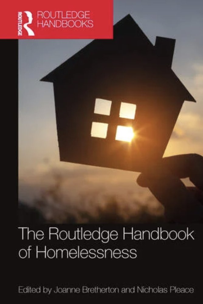 NicholasPleace's tweet image. routledge.com/The-Routledge-… The enormous and we think very comprehensive Routledge Handbook of Homelessness edited by Joanne Bretherton and myself is out, we&apos;re so very grateful for everyone&apos;s contributions and for sticking with us when COVID hit in the middle of putting it together