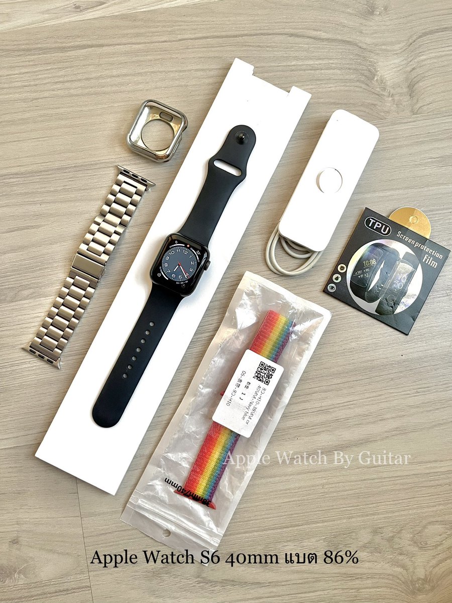 applewatchbygt's tweet photo. Apple Watch S6 รุ่น GPS 40mm
📌ราคา 5,200 แถมสาย+ฟิล์มกันรอย
อุปกรณ์ ขาดแค่กล่อง สายแท้ครบ สายชาร์จแท้
✅สุขภาพแบต 86% ไม่ติด ICloud ใช้งานปกติ มีรอยการใช้งาน ขนแมว
นัดรับ BTS สะพานใหม่
ส่งFlash กทม ส่งGrab
🖇️รับซื้อ-เทิร์น
#Applewatchมือสอง #Applewatchราคาถูก #ApplewatchTH https://t.co/WwAZ2WXRHI