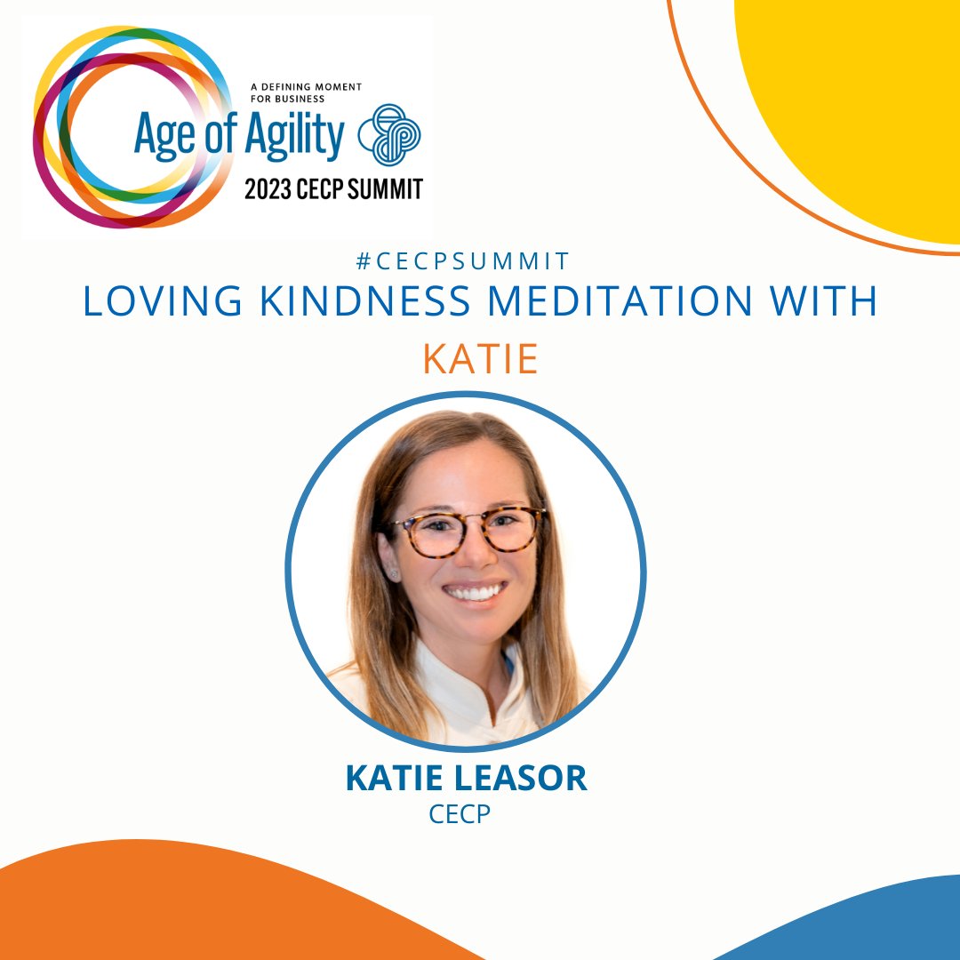 Unplug &amp; recharge! Attendees can join <a href="/KTLeas/">Katie Leasor</a> for guided meditation as we kickstart day 2 of #CECPSummit.