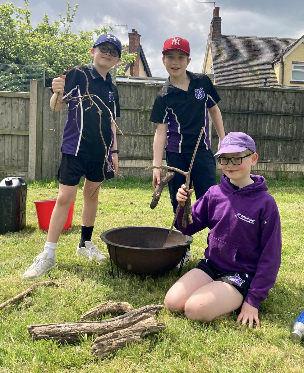Life at Edenhurst is never dull! Challenging ourselves and learning new skills - what could be better! I’m looking forward to roasting marshmallows later. 🔥🍡 ⁦@EdenhurstSchool⁩ #EPSInspire