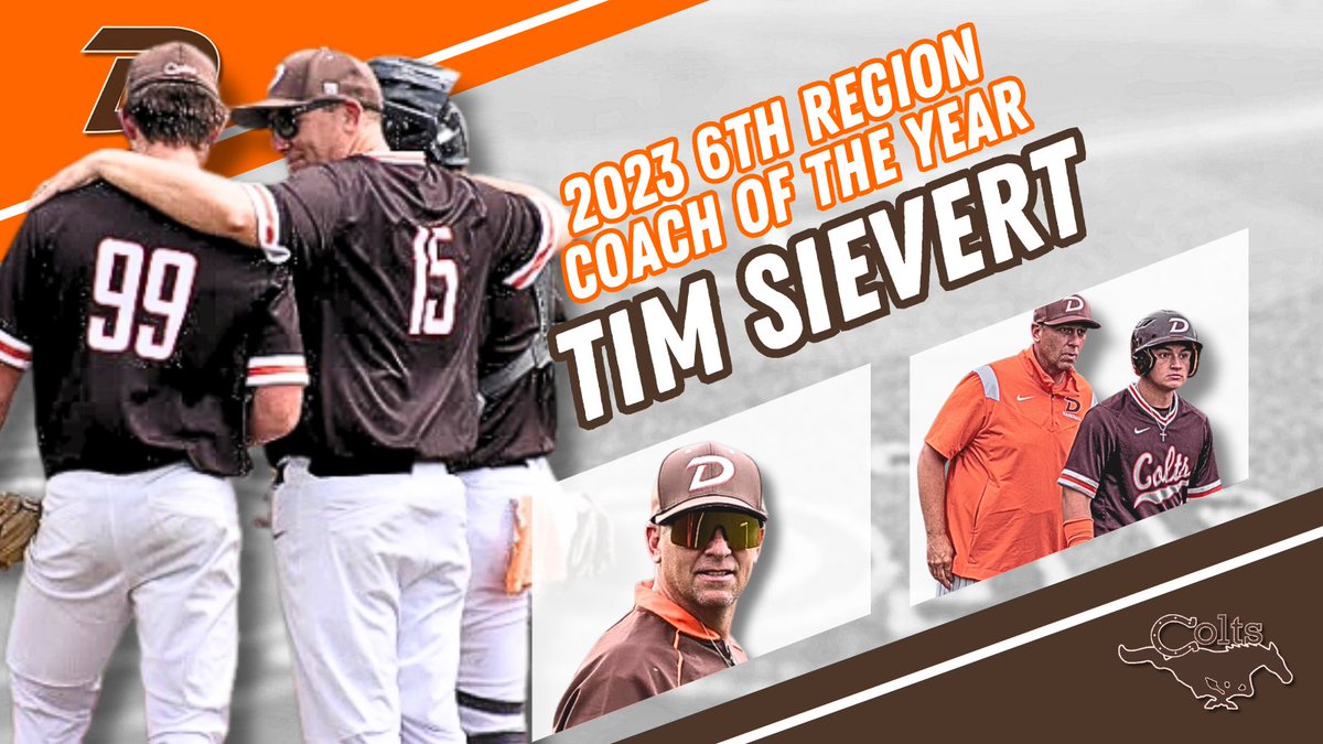 DeSalesBBall's tweet photo. 🚨BASEBALL AWARDS DAY🚨

Coach Tim Sievert '88 is the 2023 6th Region Coach of the Year!

This is the 2nd time in 3 years Coach Sievert has won COY, also taking the honor in 2021.

Congrats Coach!

#family https://t.co/LbhEObKU8g
