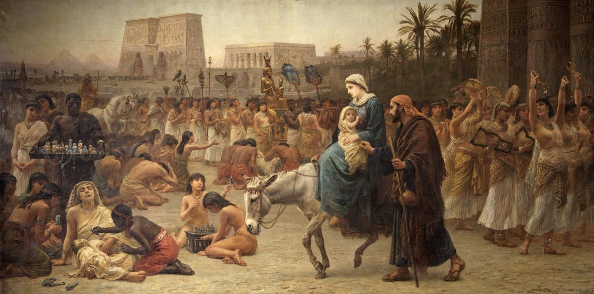 Russell_Cotes's tweet image. 🌟Highlight of this week&apos;s #onlineartexchange is the amazing &apos;Anno Domini&apos; painting by Edwin Longsden Long (1829–1891), which can be seen in Gallery I at the Russell-Cotes. 🌟Have you seen this masterpiece?

@artukdotorg
@EdinCulture

#PeterHowson #religiouspainting #edwinlong