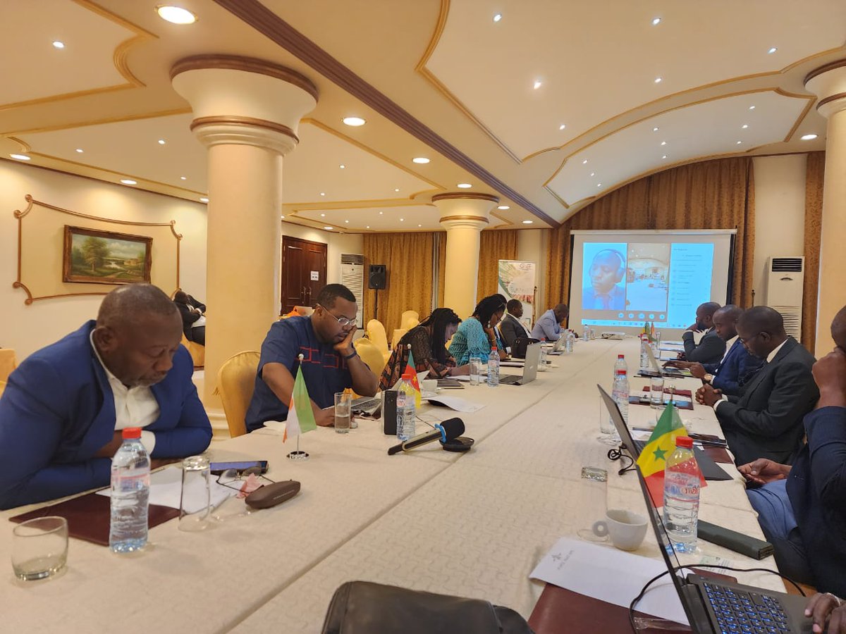 #Happening during the technical committee in Pointe Noire, virtual discussion with International Islamic Trade Finance Corporation (ITFC), AAEC members  , West African Economic and Monetary Union (UEMOA) on potential area of collaboration on Trade Facilitation