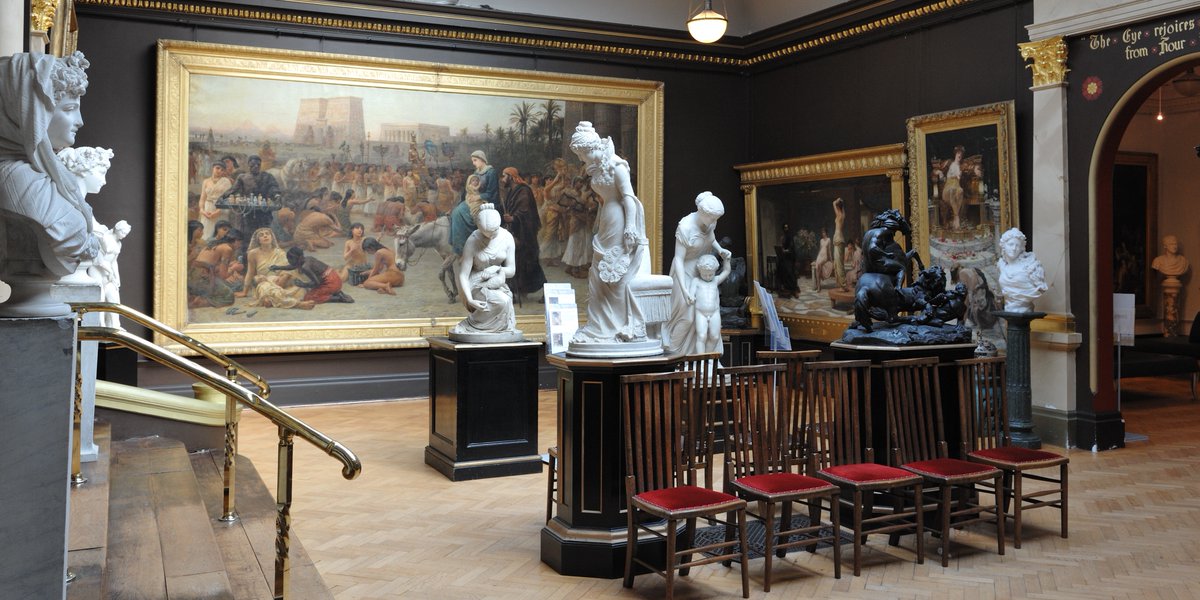 Russell_Cotes's tweet image. 🌟Highlight of this week&apos;s #onlineartexchange is the amazing &apos;Anno Domini&apos; painting by Edwin Longsden Long (1829–1891), which can be seen in Gallery I at the Russell-Cotes. 🌟Have you seen this masterpiece?

@artukdotorg
@EdinCulture

#PeterHowson #religiouspainting #edwinlong