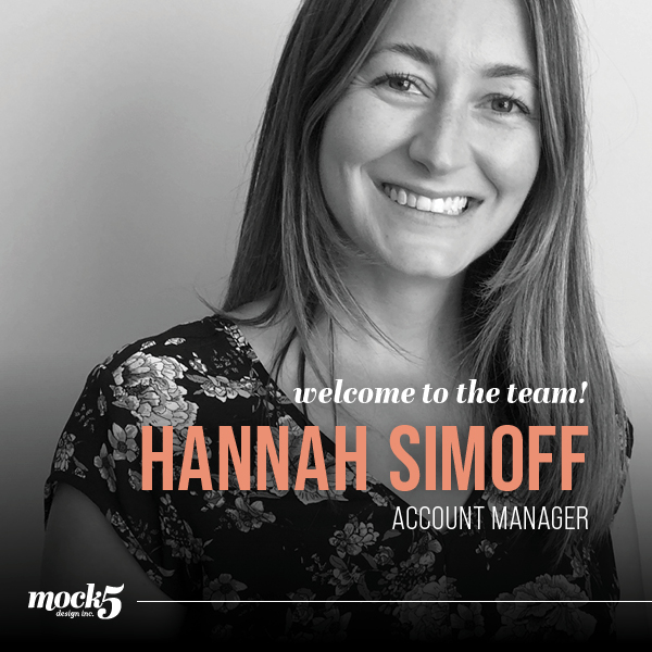 Welcome to the mock5 family Hannah!

#newhire #mock5design #possibilities