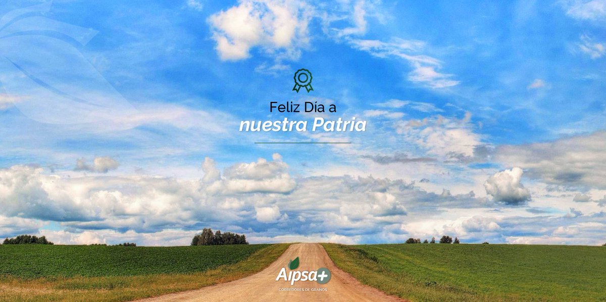 aipsa_mas's tweet photo. 🇦🇷 Feliz Día a nuestra Patria 🇦🇷
Hacemos Patria todos los días desde diferentes lugares del país.
#Aipsa #Representante #Corredoresdegranos #Rosario #Agro https://t.co/pGNHWjgpKu