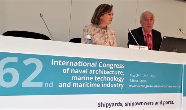 CuadernoAgrario's tweet photo. 🗣️La secretaria general de #Pesca, #IsabelArtime, defiende la pesca como un sector estratégico de la #economíaazul 🚢⚓🐟💶

+INFO➡️https://t.co/KYlubJadEf vía @mapagob 

📸#Bilbao #PaisVasco #62Congresonaval @ingnaval https://t.co/ZiQLsoXGFK