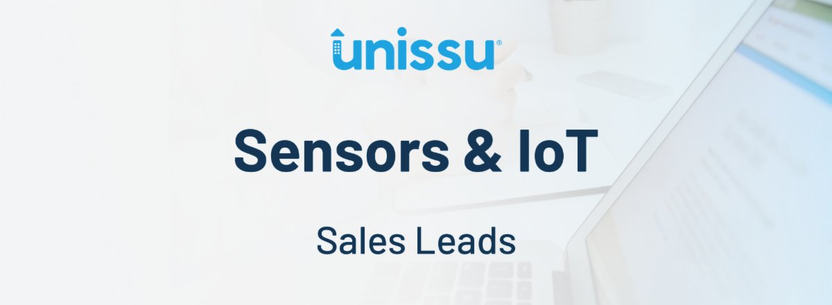 Calling all Sensors and IoT companies! Check out our live sales leads on Unissu....

conta.cc/3Wygykt

#PropTech #Sensors #IoT #Sales #Leads #SalesLeads