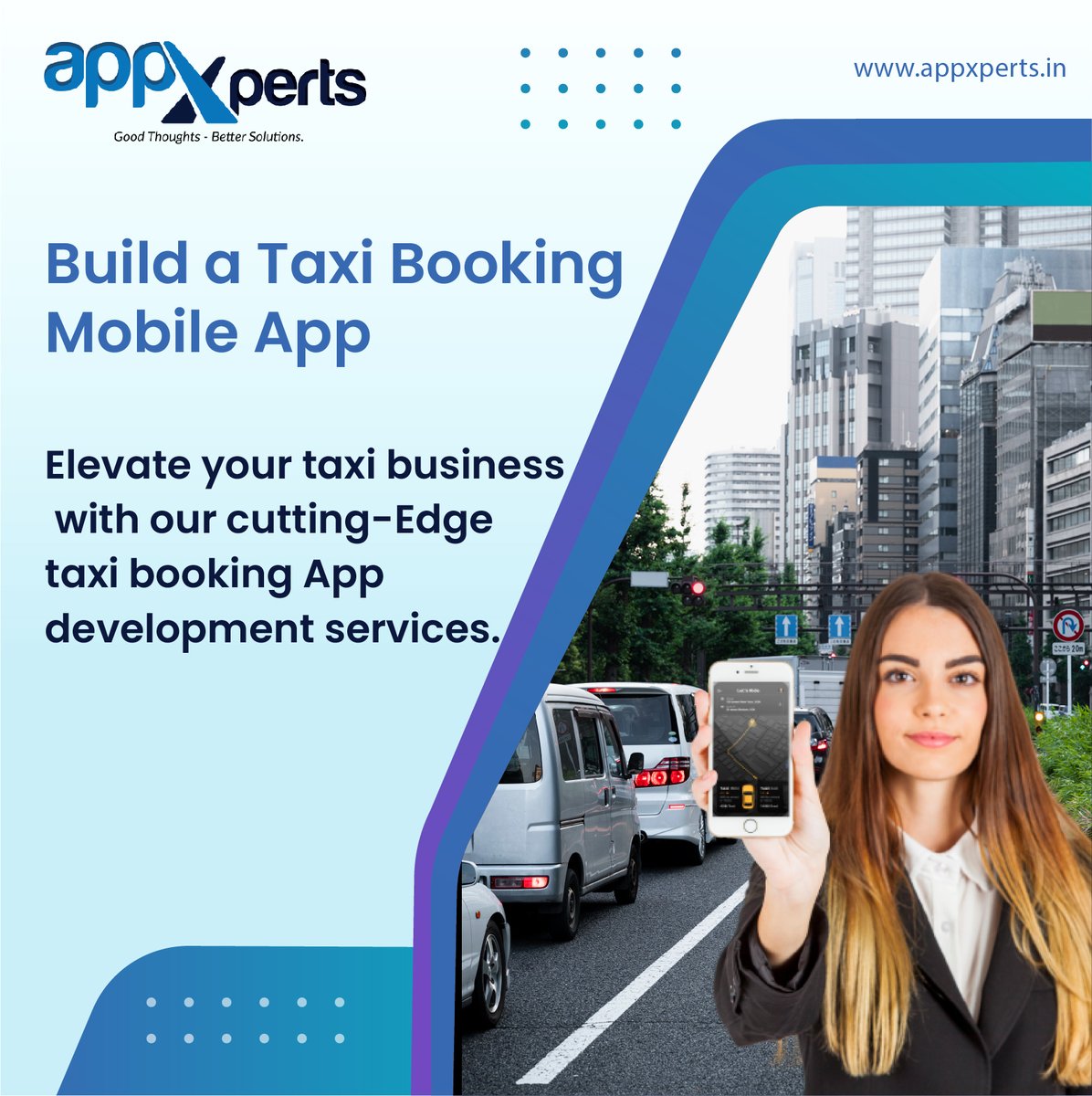 xperts_app's tweet image. Need to create a custom taxi booking application?

With the increasing demand for on-demand transportation services, the need for taxi-booking mobile apps has grown tremendously. 

#cabbooking #taxiappdevelopment #android #iosappdevelopment #mobileappdevelopment #Appxperts