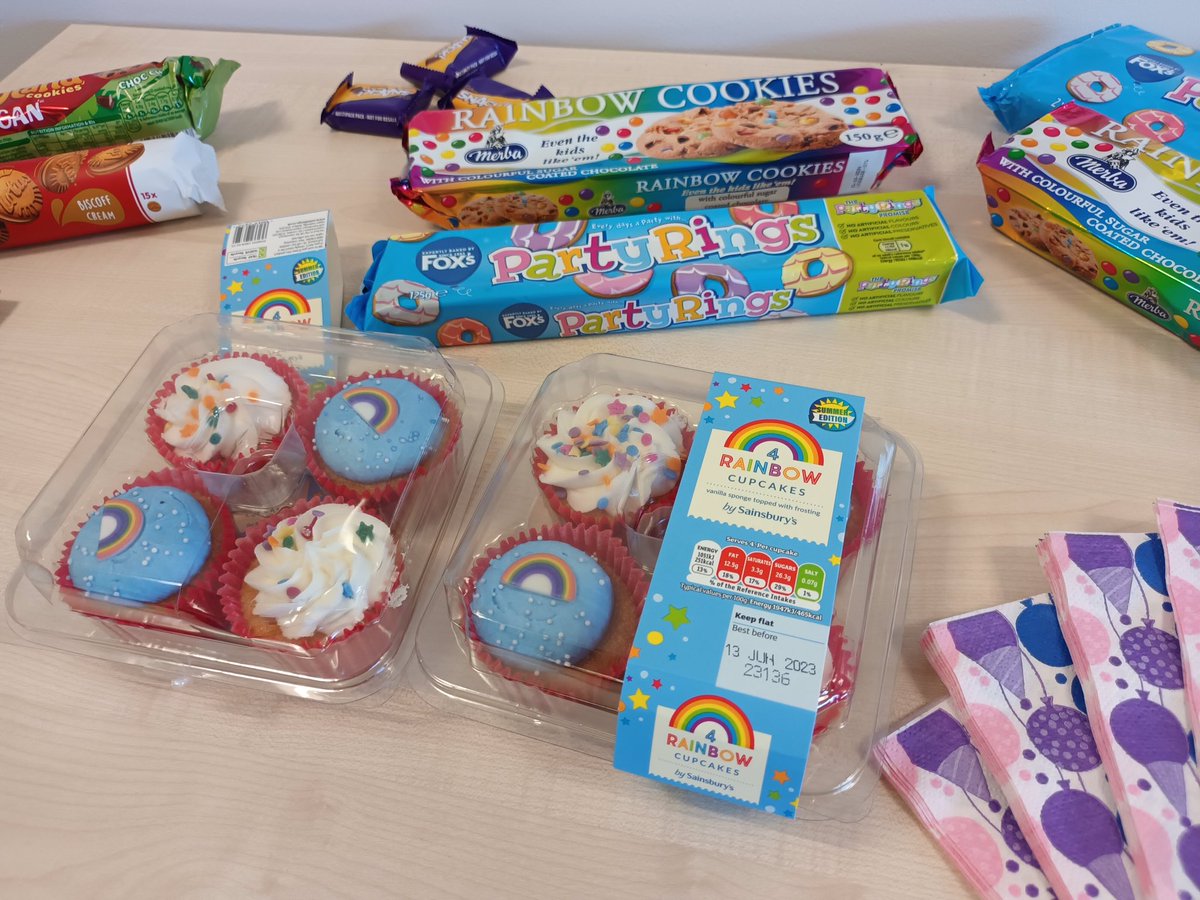 Fun in our last meeting yesterday decorating gingerbread people and eating cake! Good luck to those taking exams and leaving College. Remember to be proud, be kind and most of all, be you!!!! <a href="/BlackpoolSixth/">Blackpool Sixth</a> #beyou #lgbt 🌈