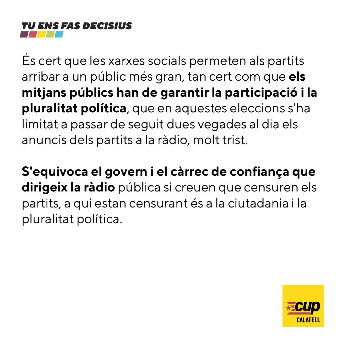 CUP Calafell tweet media