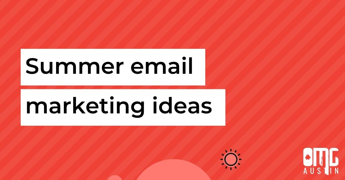 OMGAustinTX's tweet image. Stay connected with your customers through the summer by using email marketing. Here are some summer email marketing ideas.

bit.ly/3MrhO2g  

#SummerMarketing #EmailMarketing