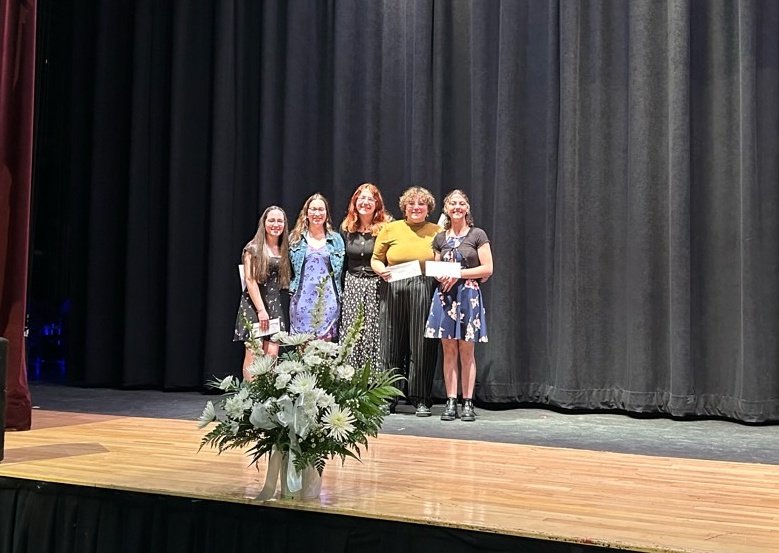 Congratulations to our <a href="/MarchingBengals/">BarnegatMarchingBand</a> Seniors: Sarah Grenz, Sophia D'Arienzo, Jenna Marcy, Nora Hansen, and Jordyn Weber for receiving the 2023 BHS Marching Band &amp; Color Guard Scholarship last night! Job well done to these amazing seniors! <a href="/BHSBandParents/">BarnegatBandParents</a> #barnegatinspires