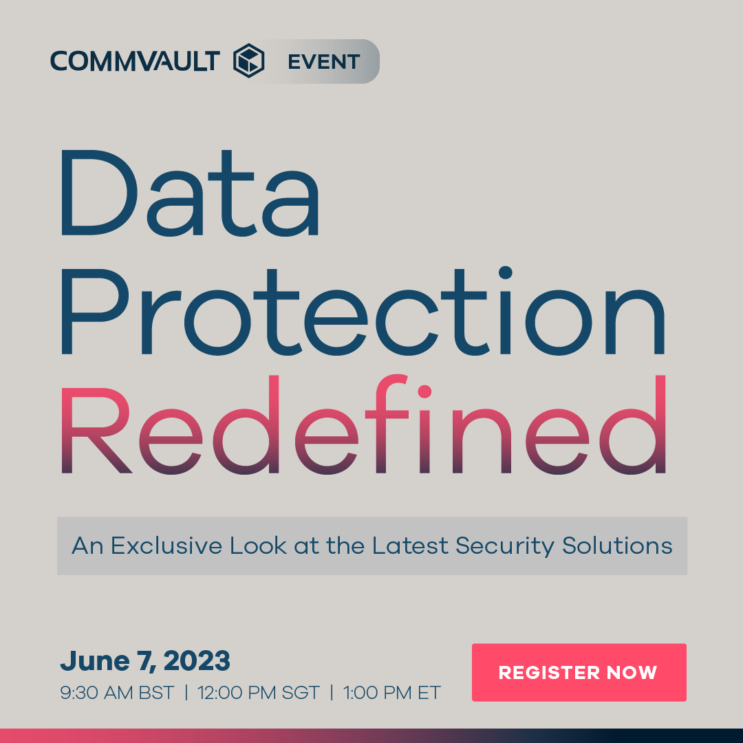 Threats never stand still - and neither do we. On June 7, get an exclusive 👀 at the latest innovations in #datasecurity - enabling customers proactively secure data, anticipate risks, and recover fast - in the face of any threat. See you there ow.ly/NZe950OwpgO