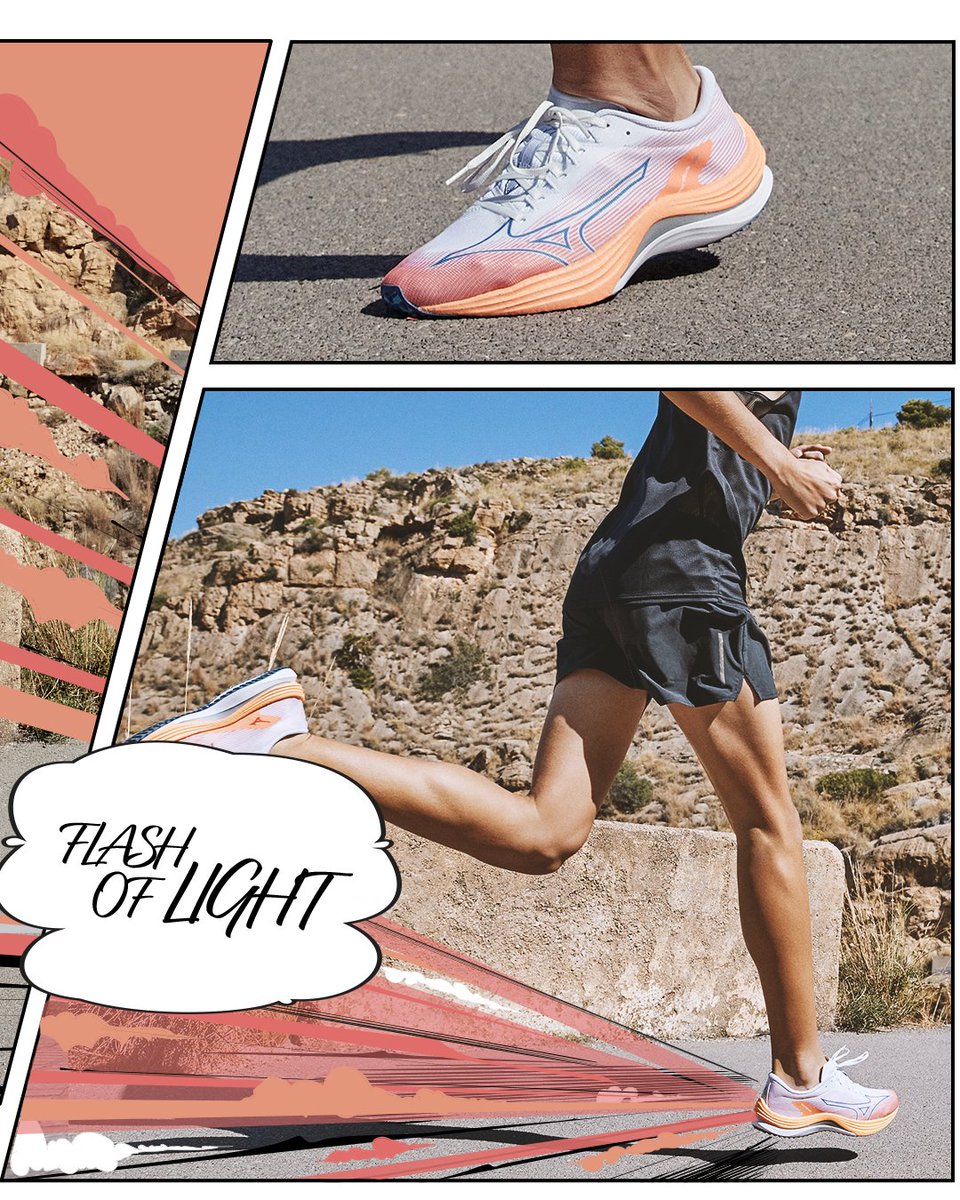 A speed run with the Wave Rebellion Flash is a speed run to remember💨⚡

#MizunoRunning #ReachBeyond #WaveRebellionFlash