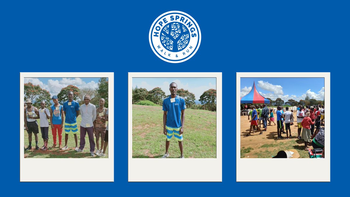 #HopeStory's HOPE SPRINGS Walk &amp; Run event had an amazing turn-out in Kenya. #CreationOfHope graduate Evans ran to help orphaned and vulnerable kids – as did 200 other people! And the community turned out to cheer. Well done, team #Kenya! 

#charityrun #runforhope <a href="/EricRWalters/">Eric Walters</a>