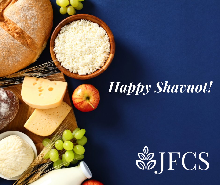 JFCS offices will be closed from May 26-29 in observance of Shavuot and Memorial Day. We'll be back in the office on May 30 at 9:00 a.m. Have a safe and happy holiday weekend! #Shavuot #MemorialDay