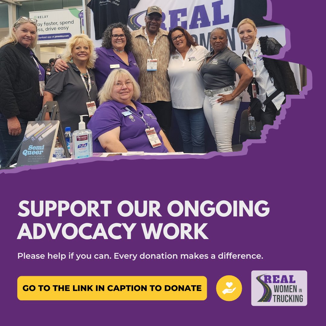 WomenTruckers's tweet photo. Help us meet our goal.
We’re raising money to make a difference and further our cause. To meet new challenges, we’ve set up this campaign with a goal of $50,000.
With your help, we can reach this goal and continue our work.
Donate here>> https://t.co/ujskDV4p3m
#RWIT https://t.co/u4ZV0o6MKT