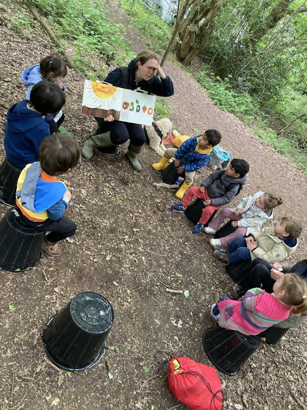 We found so many caterpillars in the woods during Forest School this week!

Forest School is an important part of our curriculum, as it gives children a chance to explore, direct their own learning, and take risks. It also gives them an appreciation for our beautiful planet!