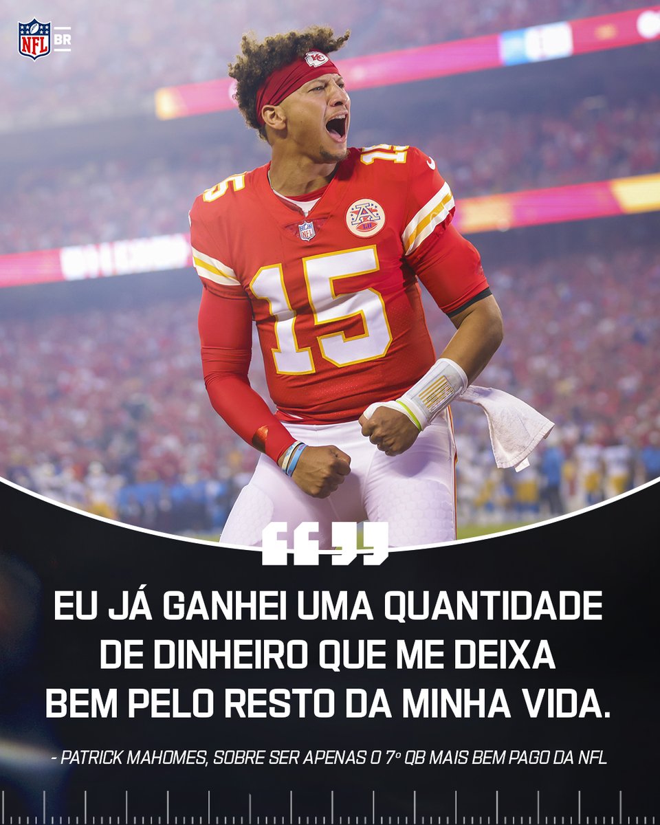 Pat Mahomes quer títulos e mais títulos. 🏆💍

(via @chiefs)