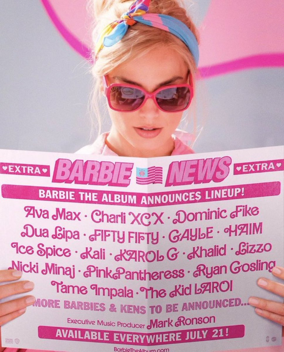 Artists featured on Barbie The Album