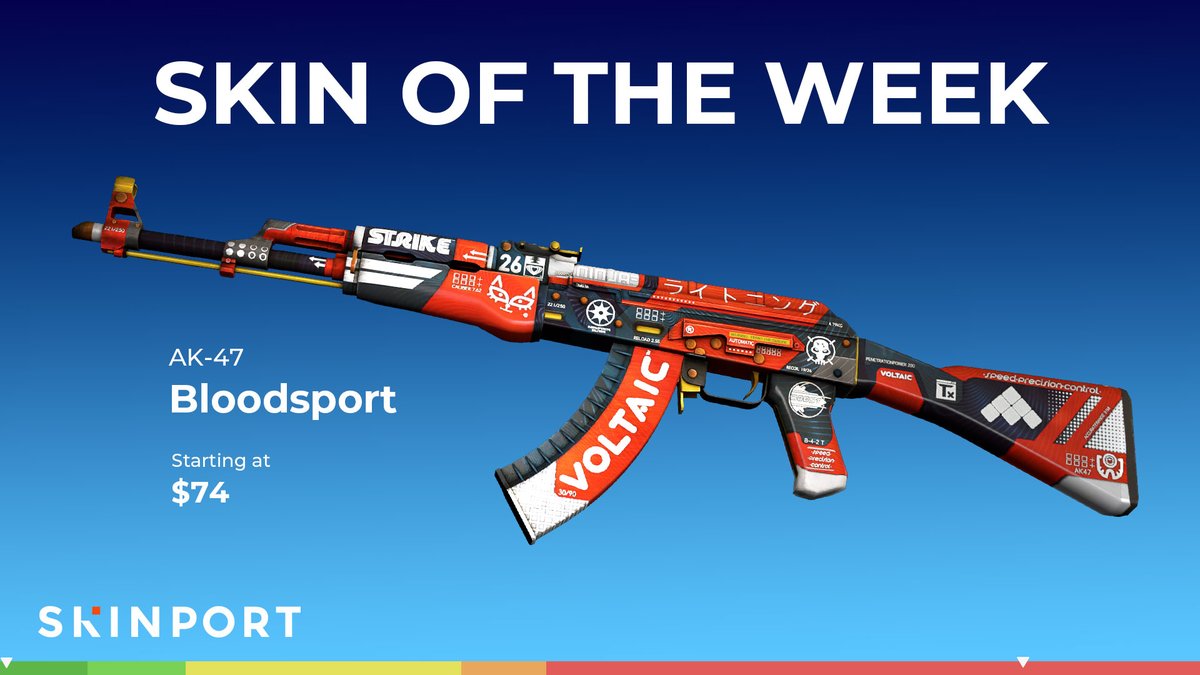 Skin of the Week: AK-47 Bloodsport! How do you like this Skin?
