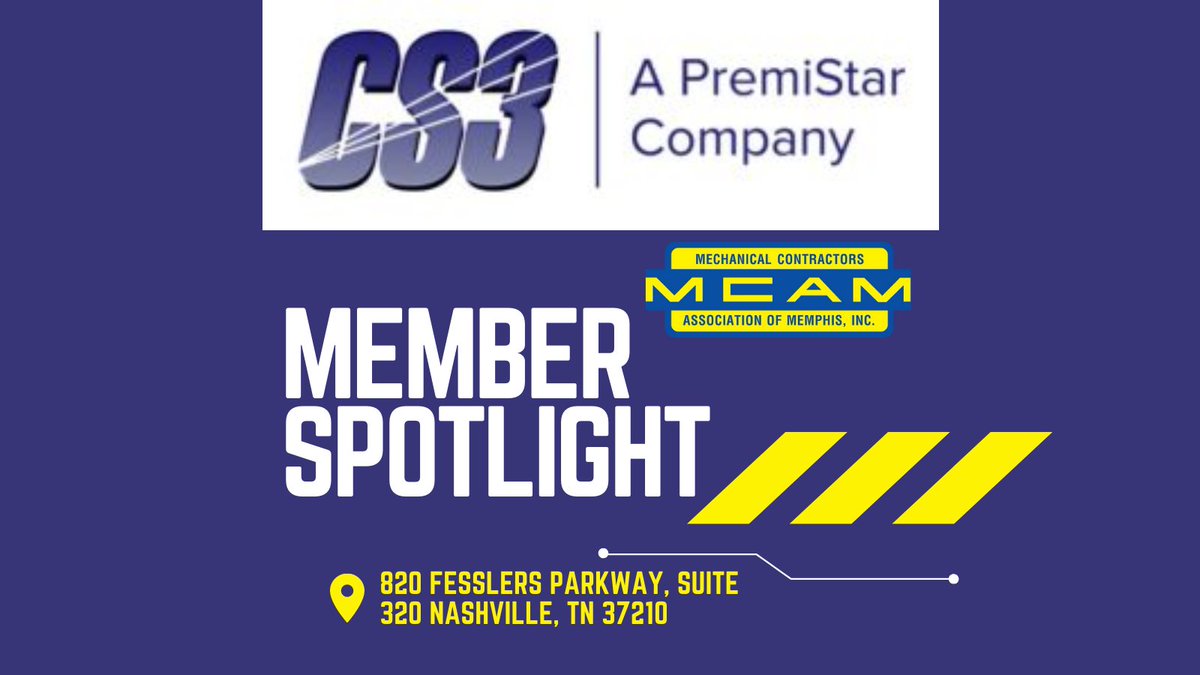 MCAofMemphis's tweet image. Mechanical Contractors Association of Memphis Member Spotlight:

Explore more about MCAM and its members: bit.ly/3Ssnzkc

#Memphis #tennessee #apprenticeships #tradesgap #crisis #jobs #careers #training