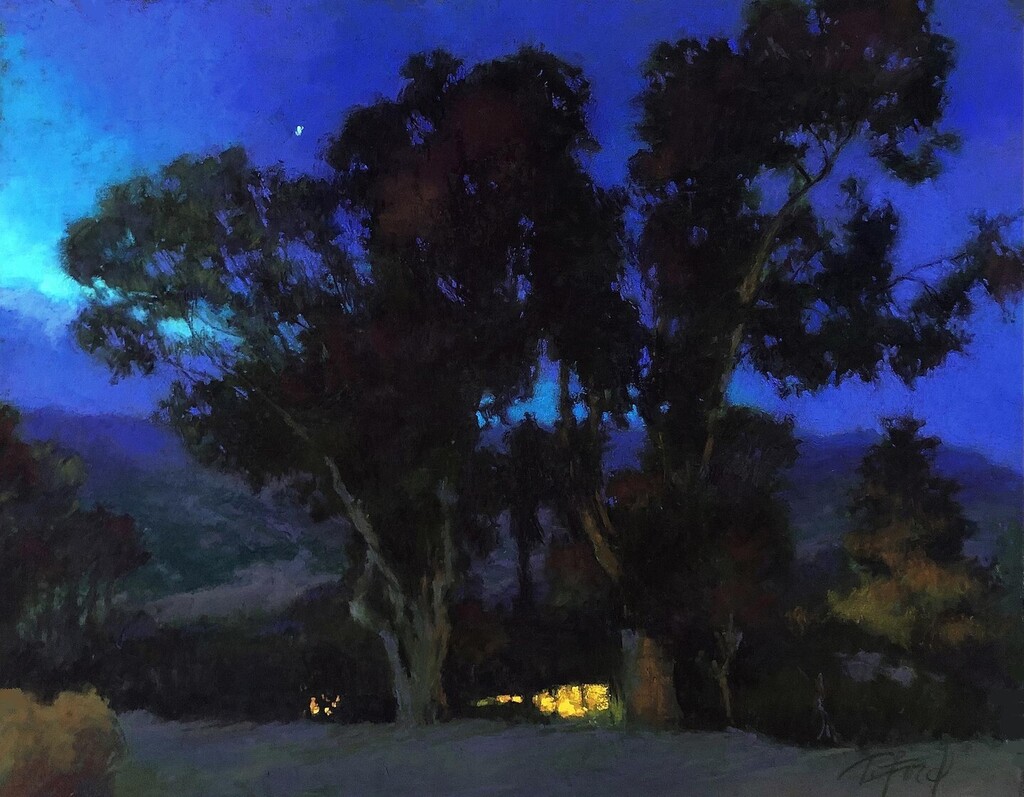 Amwomenartists's tweet photo. Morning Moon, Soft Pastel; by Terri Ford in Pushing Forward, Reaching Back at Brookgreen Gardens May 13 - July 23. #SoftPastel #WomenPainters #TerriFord #AWA25in25 #AWABrookgreen2023 #PushingForwardReachingBackShow #womenartists #womeninart #artshow #art… https://t.co/pkl7N38iYx https://t.co/kRyHFTpQWK
