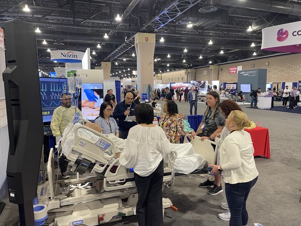 pookul99's tweet photo. @AACNme @SimCenterCS @MercalfeSmith @BrettADodd @criticalcarejc #NTI2023 What a great experience for our team who is there! #Simulationsaveslives https://t.co/m9UJ74fldn